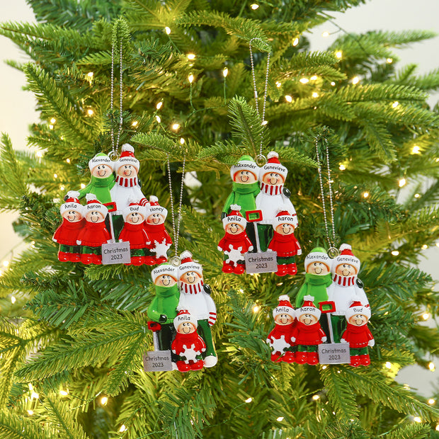 Personalised Christmas Name Ornament - handmade