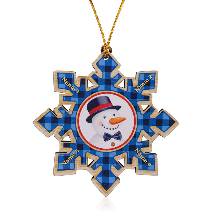 Personalised Christmas Name Ornament - handmade