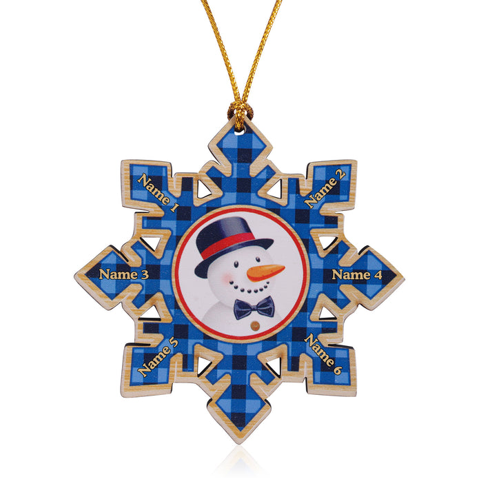 Personalised Christmas Name Ornament - handmade