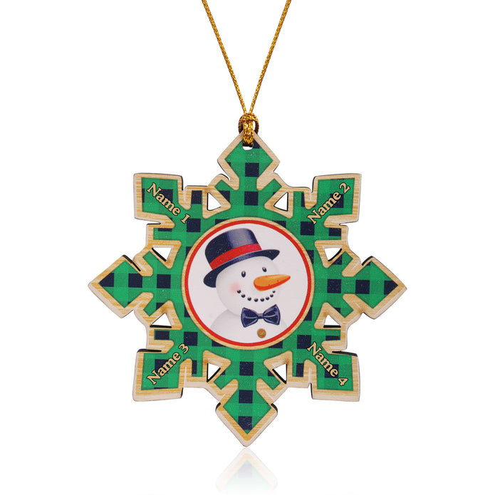 Personalised Christmas Name Ornament - handmade