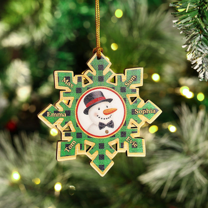 Personalised Christmas Name Ornament - handmade