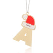 Personalised Letter Christmas Ornament - handmade
