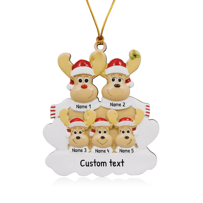 Personalised Christmas Name Ornament - handmade