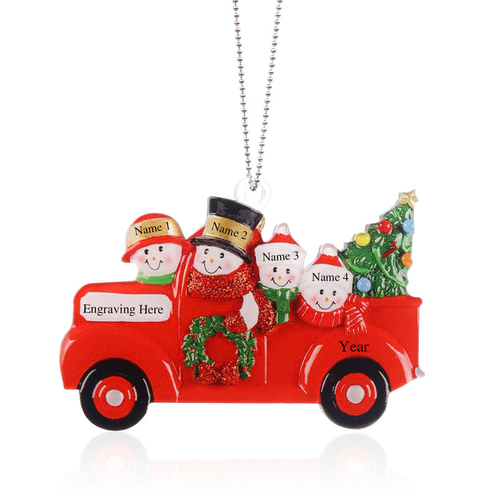 Personalised Christmas Name Ornament - handmade