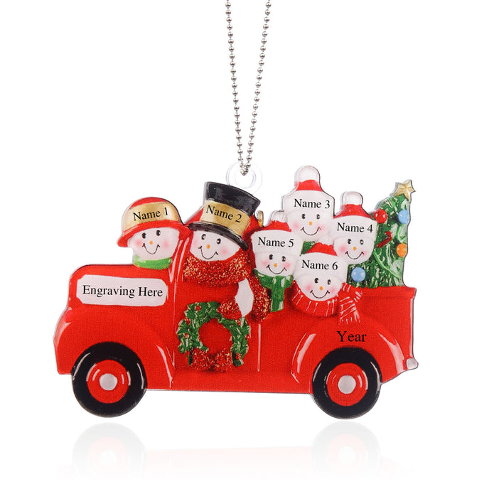 Personalised Christmas Name Ornament - handmade