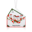 Personalised Christmas Name Ornament - handmade