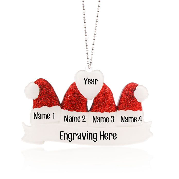 Personalised Christmas Name Ornament - handmade