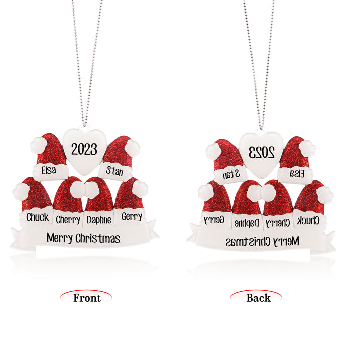 Personalised Christmas Name Ornament - handmade