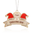 Personalised Christmas Name Ornament - handmade