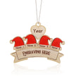 Personalised Christmas Name Ornament - handmade