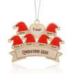 Personalised Christmas Name Ornament - handmade