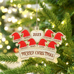 Personalised Christmas Name Ornament - handmade