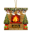 Personalised Christmas Name Ornament - handmade