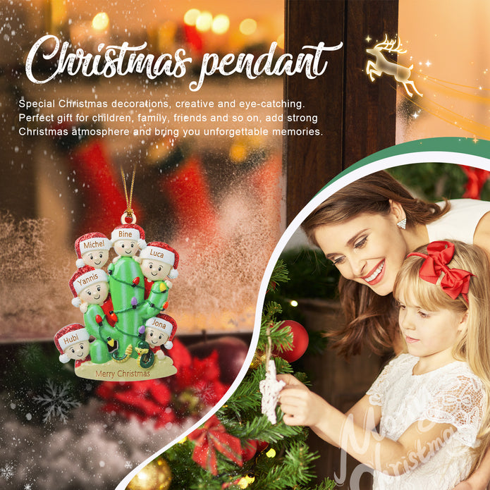 Personalised Christmas Name Ornament - handmade