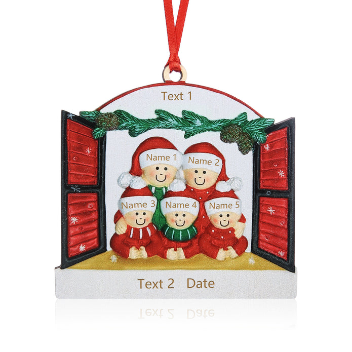 Personalised Christmas Tree Ornament - handmade