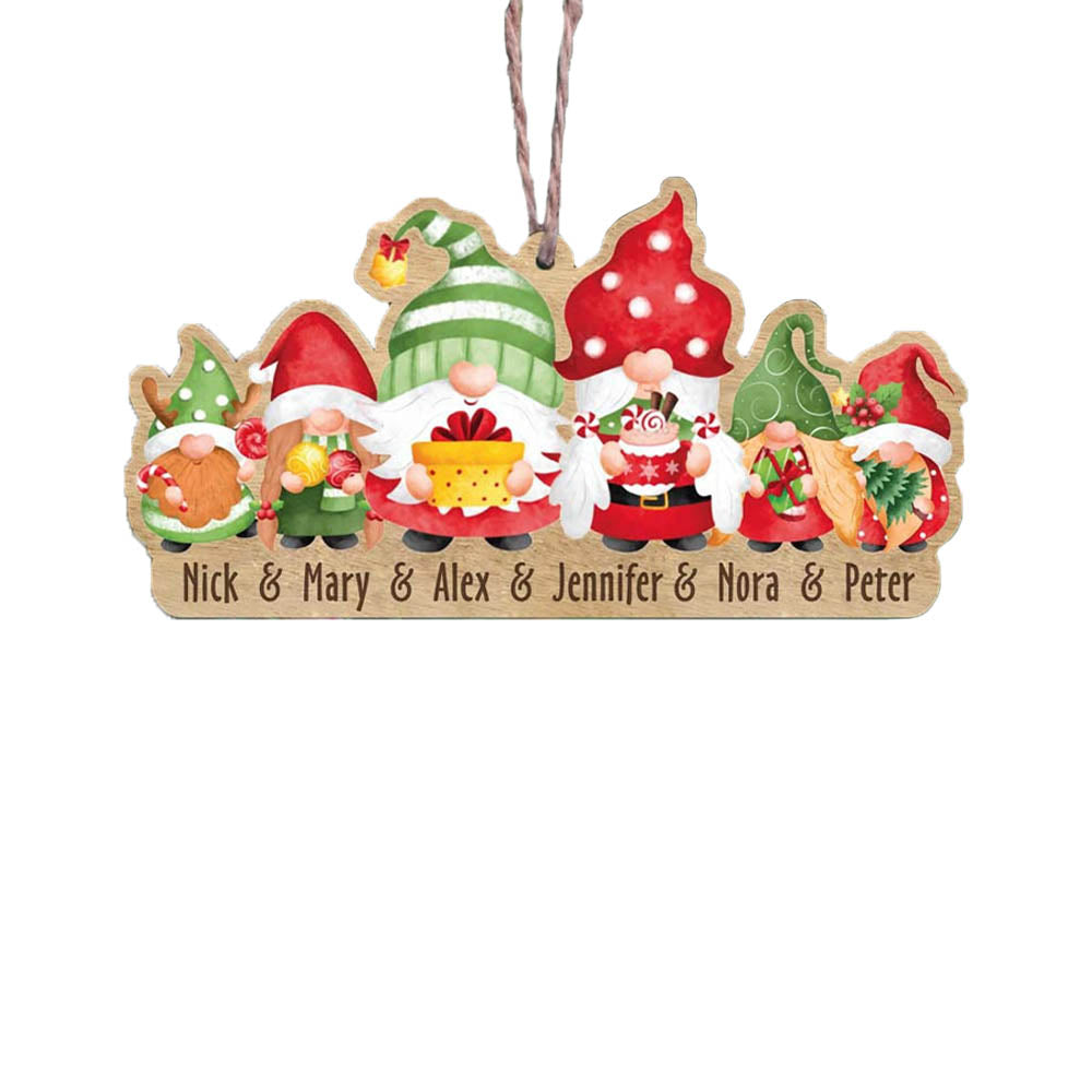 Personalised Christmas Decoration Ornament - handmade