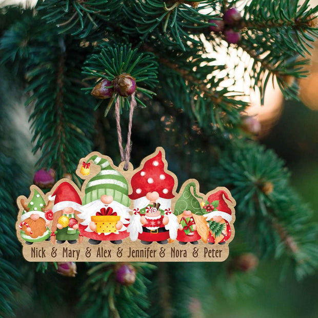 Personalised Christmas Decoration Ornament - handmade