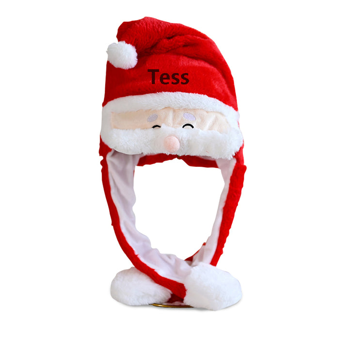 Personalised Santa & Snowman Hat - handmade