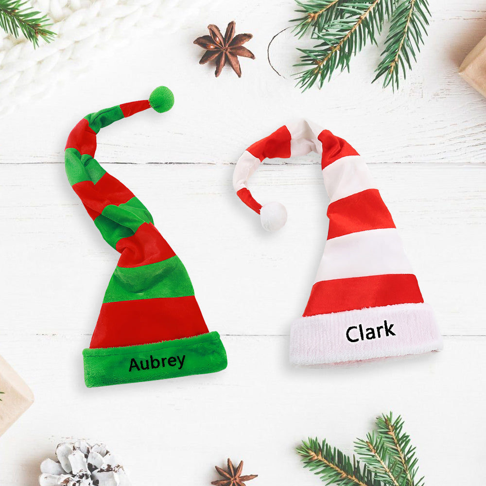 Personalised Christmas Hat - handmade