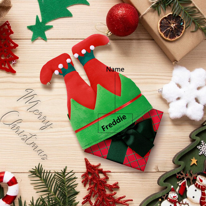 Personalised Christmas Hat - handmade