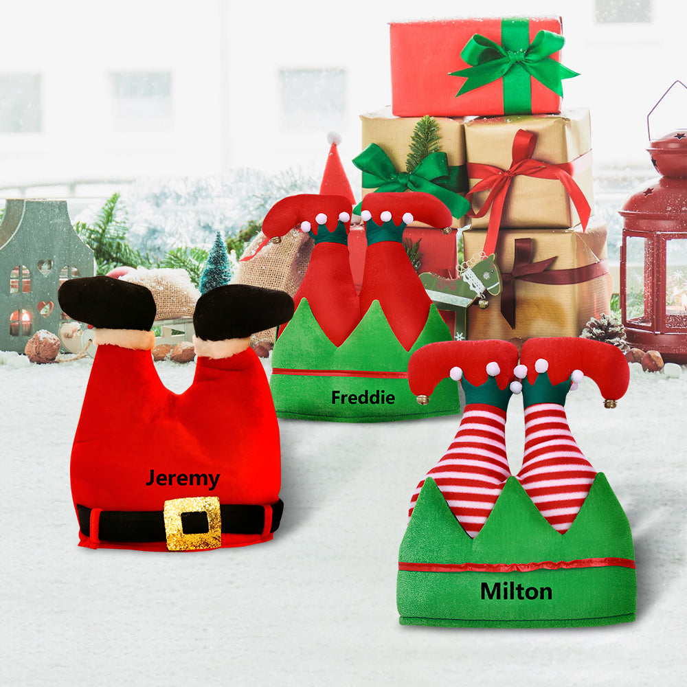 Personalised Christmas Hat - handmade