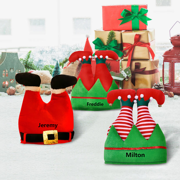 Personalised Christmas Hat - handmade