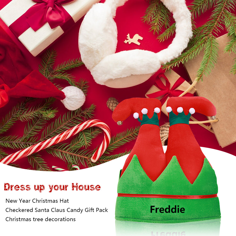 Personalised Christmas Hat - handmade