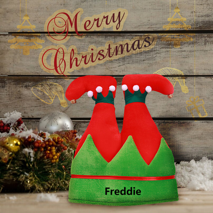 Personalised Christmas Hat - handmade