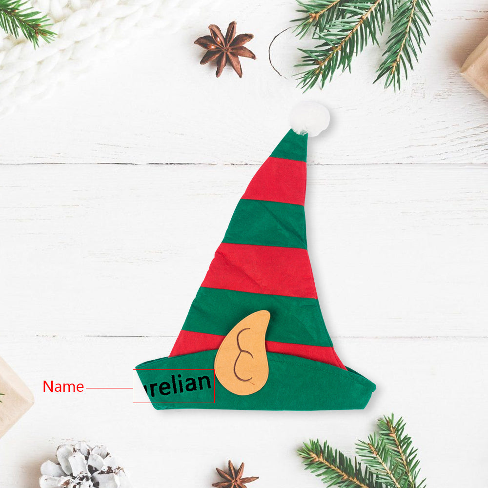 Personalised Christmas Hat - handmade