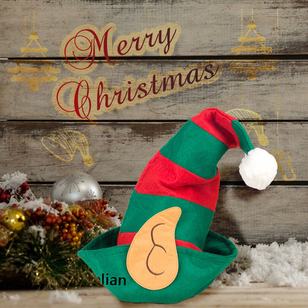 Personalised Christmas Hat - handmade