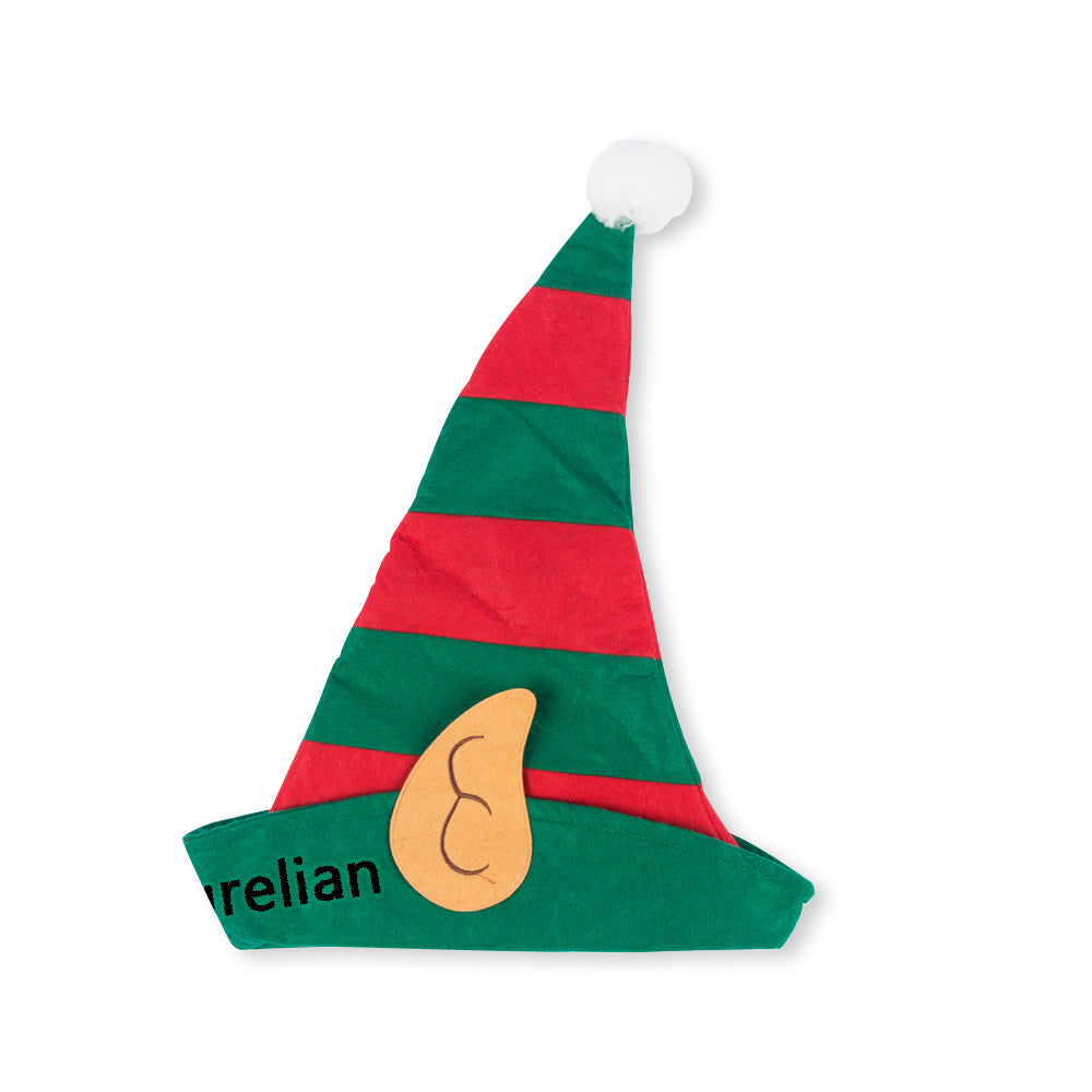 Personalised Christmas Hat - handmade