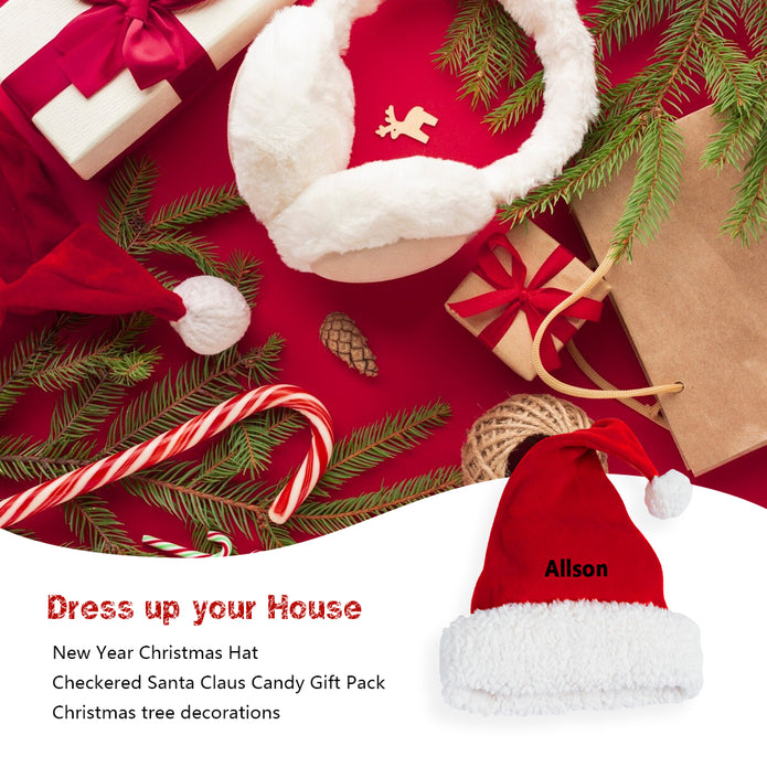 Personalised Christmas Hat - handmade