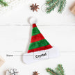 Personalised Christmas Hat - handmade