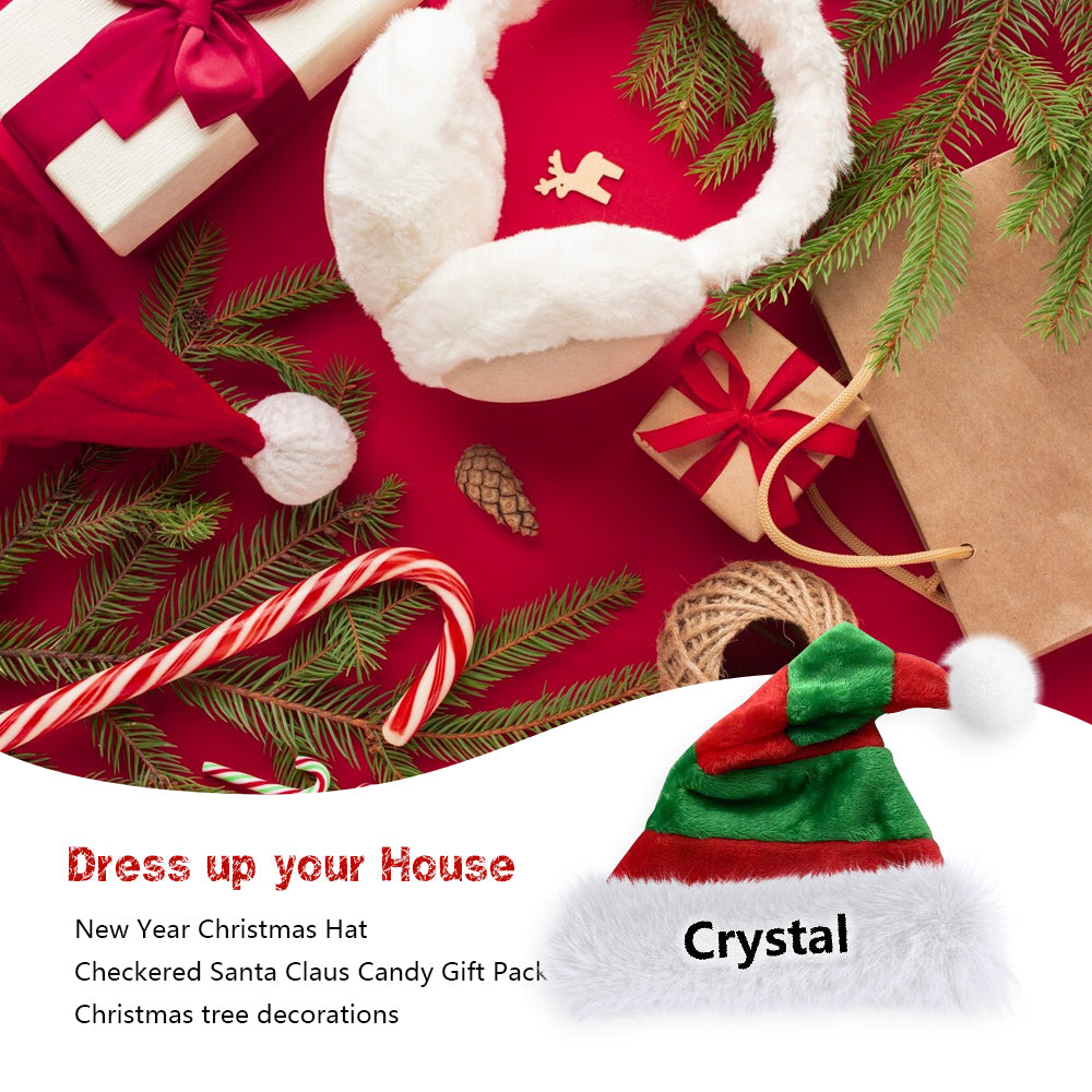 Personalised Christmas Hat - handmade