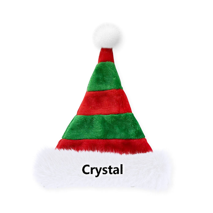 Personalised Christmas Hat - handmade