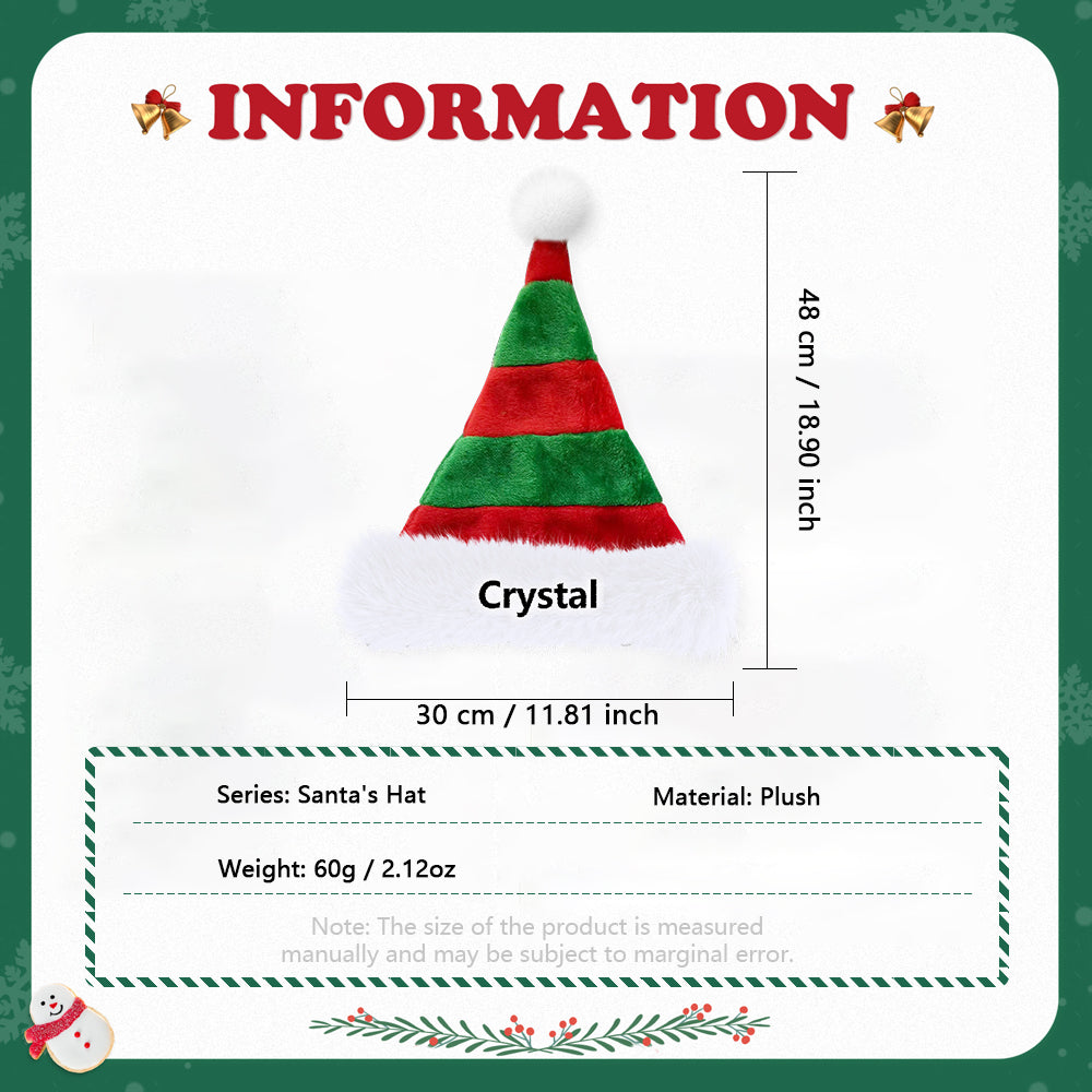 Personalised Christmas Hat - handmade