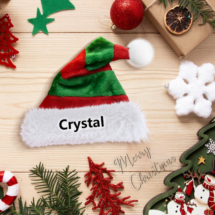 Personalised Christmas Hat - handmade