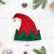 Personalised Christmas Hat - handmade