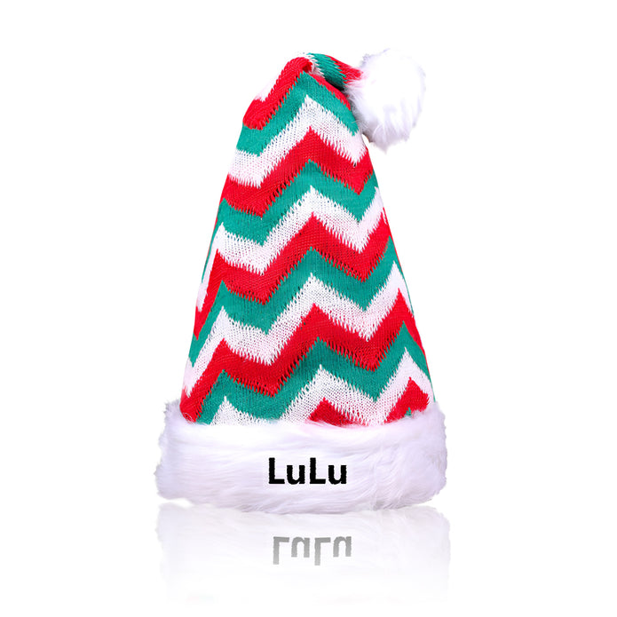 Personalised Christmas Hat - handmade