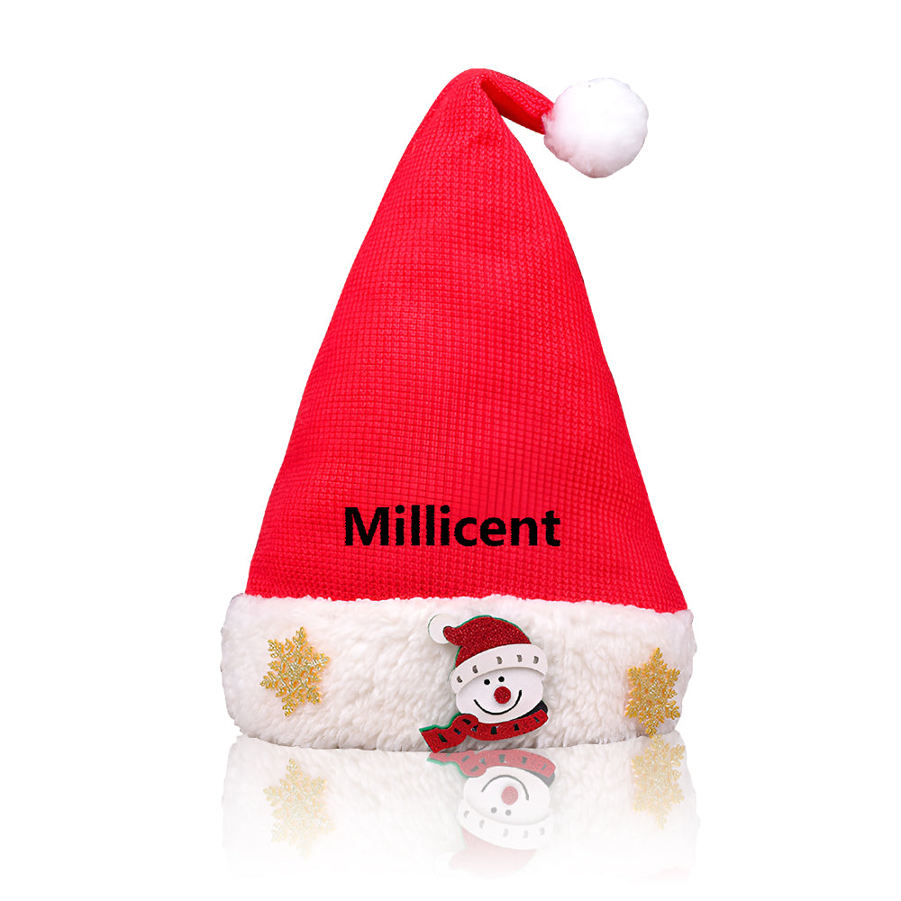 Personalised Christmas Hat - handmade