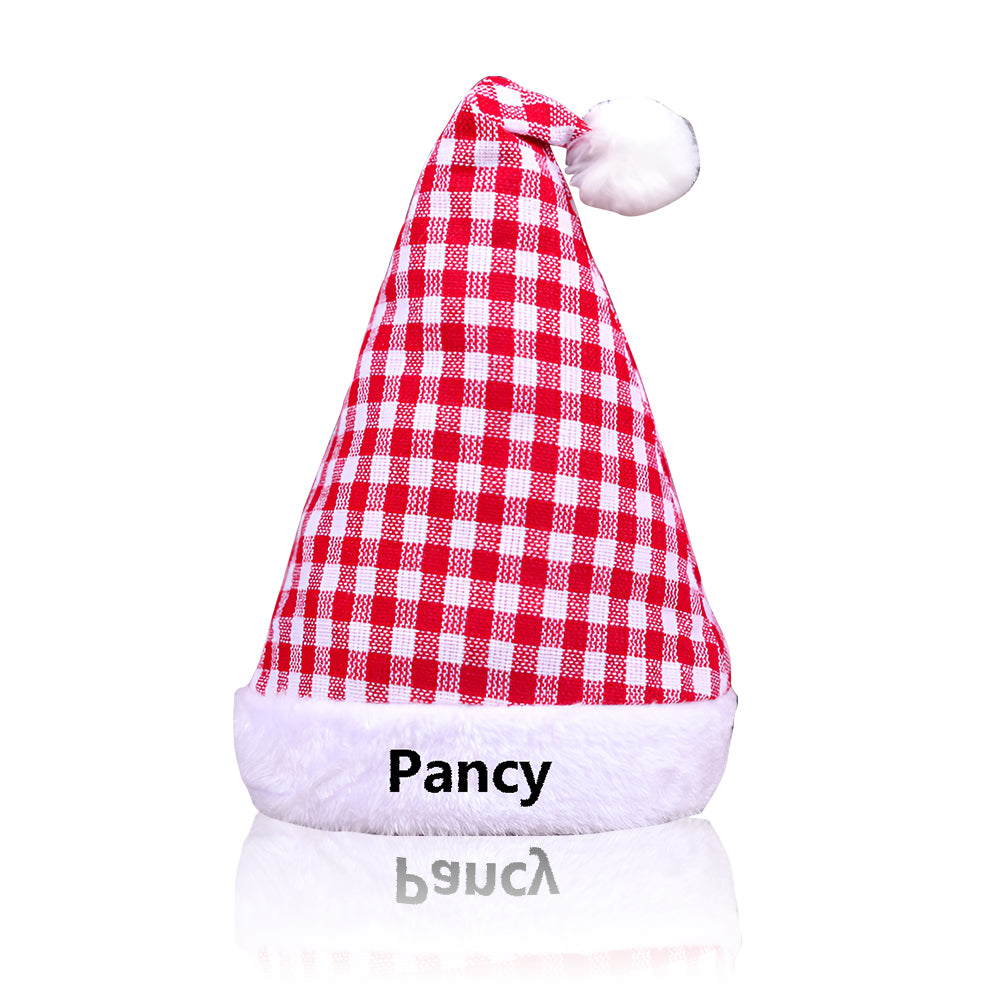 Personalised Christmas Hat - handmade