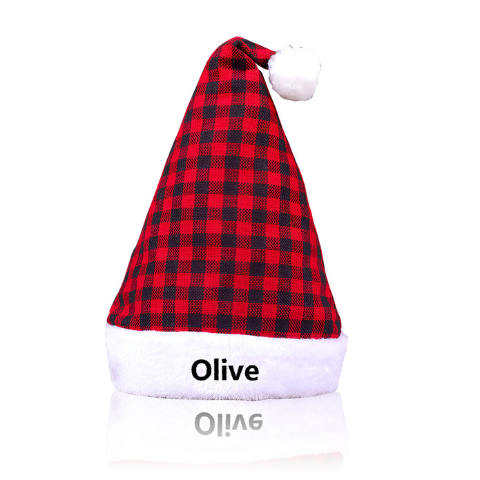 Personalised Christmas Hat - handmade