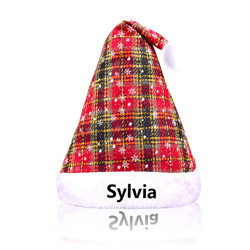 Personalised Christmas Hat - handmade