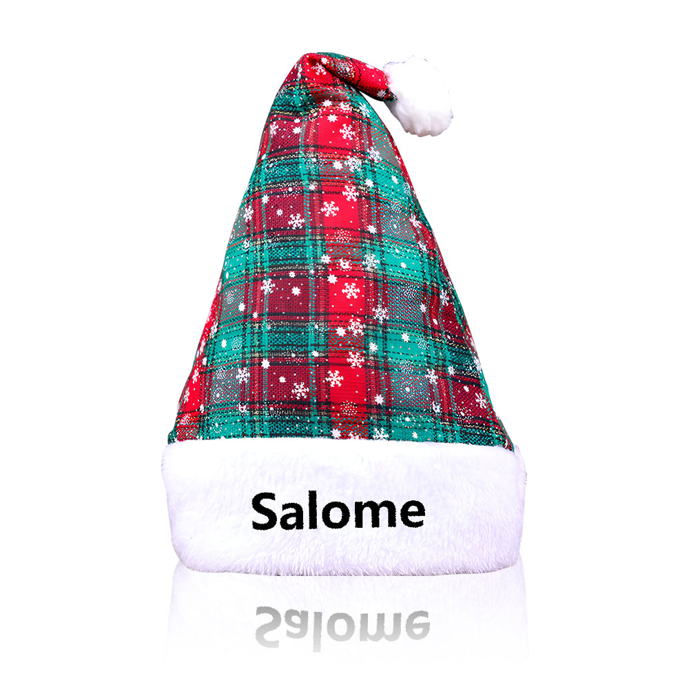 Personalised Christmas Hat - handmade