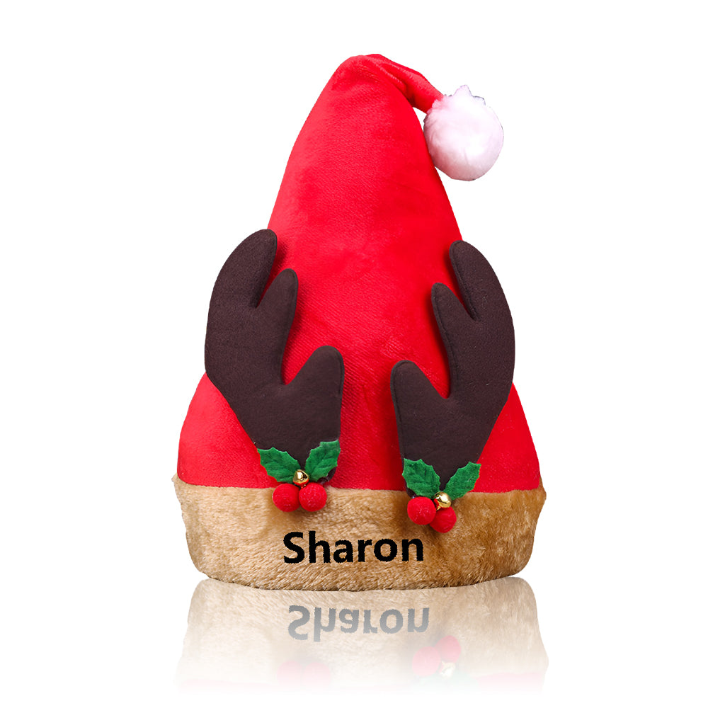 Personalised Christmas Hat - handmade