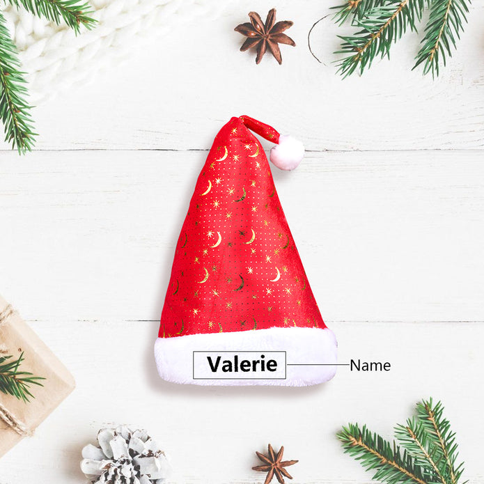 Personalised Christmas Hat - handmade