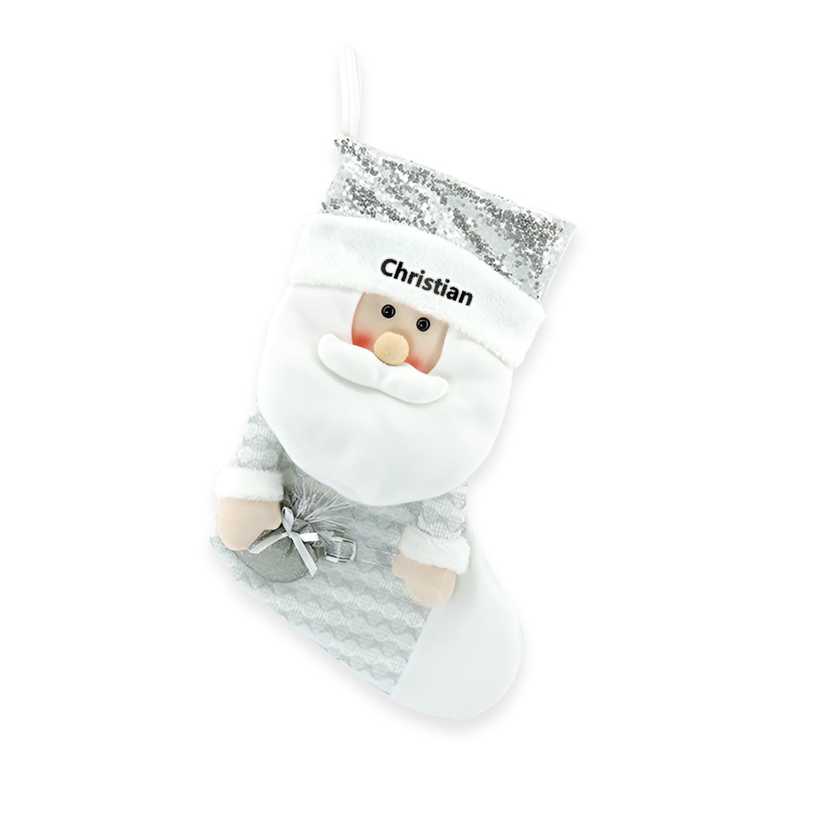 Personalised Christmas Stocking Sack - handmade