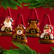 Personalised Christmas Gift Bags - handmade