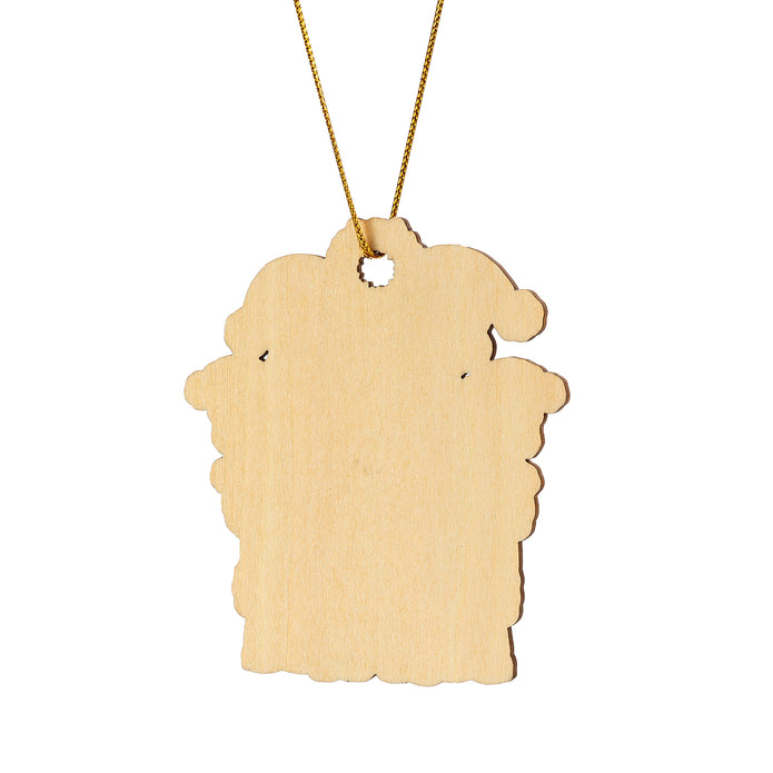 Personalised Christmas Name Ornament - handmade