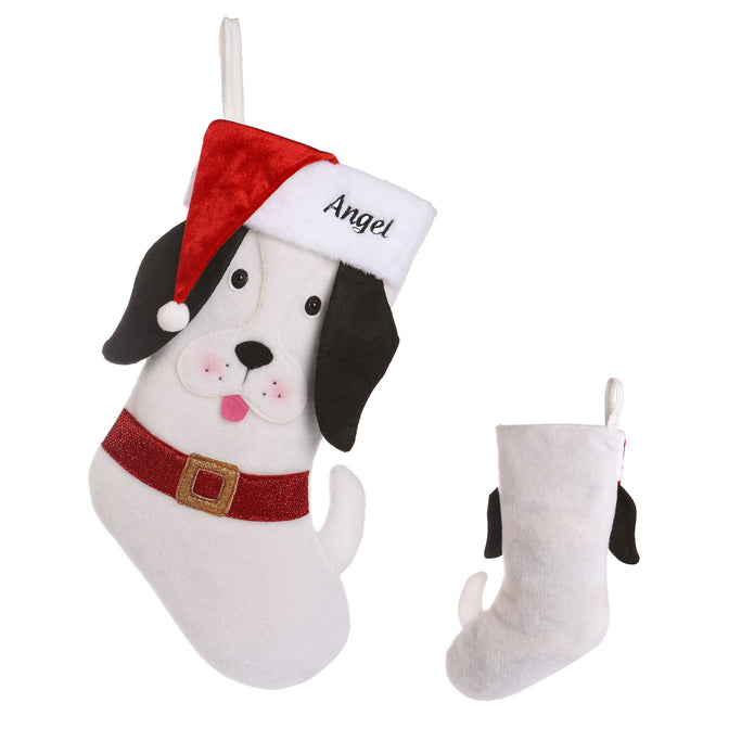 Personalised Christmas Stocking Ornament - handmade